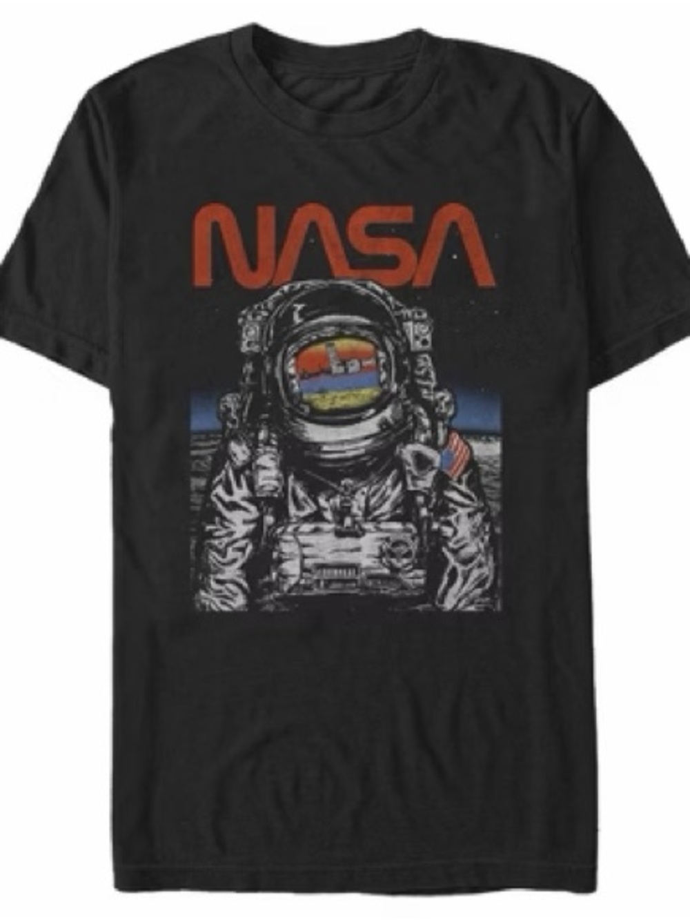 Gildan NASA Men's Astronaut Poster Short Sleeve T- shirt